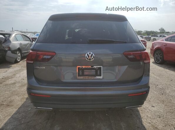 3VV1B7AX2KM144492 2019 VOLKSWAGEN TIGUAN Gray Rear view