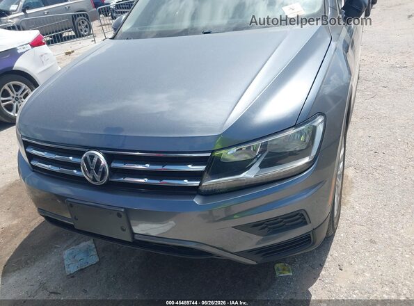 3VV1B7AX2LM117438 2020 VOLKSWAGEN TIGUAN Gray წინა ხედი