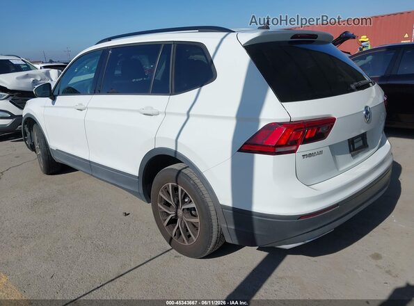 3VV1B7AX2MM039793 2021 VOLKSWAGEN TIGUAN White Trasero izquierdo