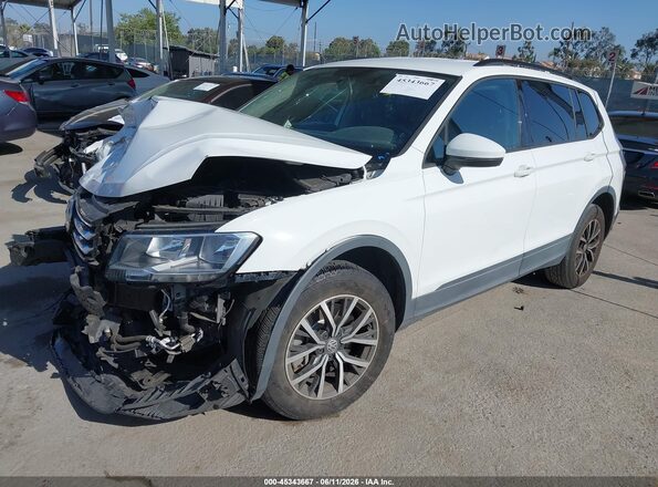 3VV1B7AX2MM039793 2021 VOLKSWAGEN TIGUAN White Vista tres cuartos delantera izquierda
