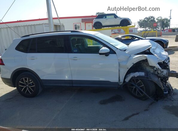 3VV1B7AX2MM039793 2021 VOLKSWAGEN TIGUAN White Vista interior de 360 grados