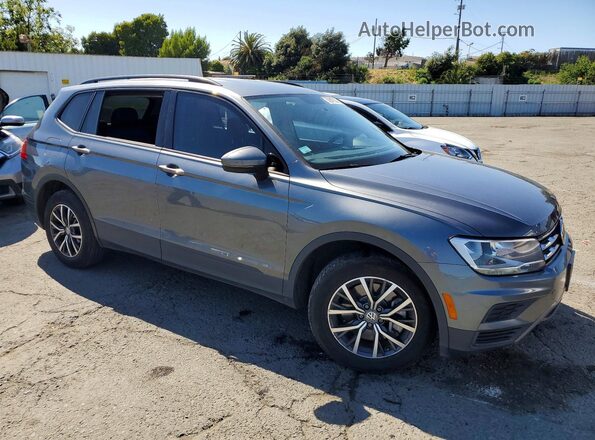 3VV1B7AX2MM044296 2021 VOLKSWAGEN TIGUAN Gray 