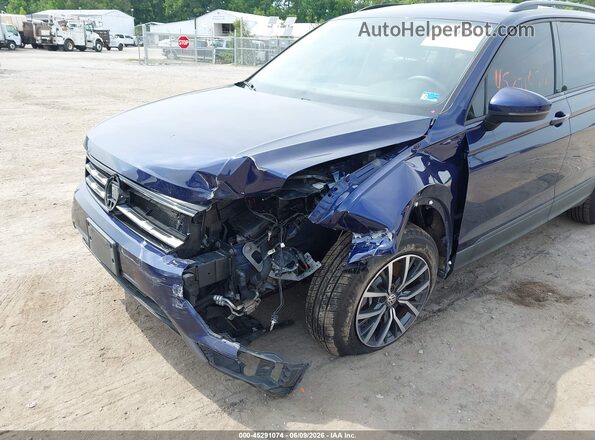 3VV1B7AX2MM097063 2021 VOLKSWAGEN TIGUAN Blue Front view