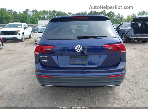 3VV1B7AX2MM097063 2021 VOLKSWAGEN TIGUAN Blue 