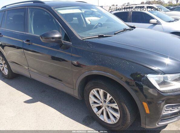 3VV1B7AX3KM087025 2019 VOLKSWAGEN TIGUAN Black Front view