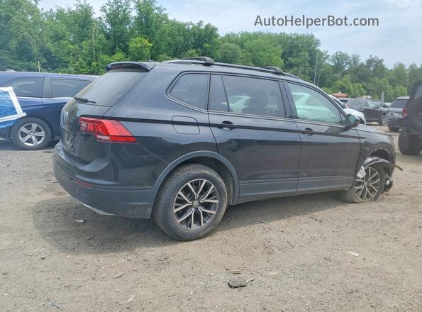 3VV1B7AX3MM025563 2021 VOLKSWAGEN TIGUAN Черный Задняя правая четверть