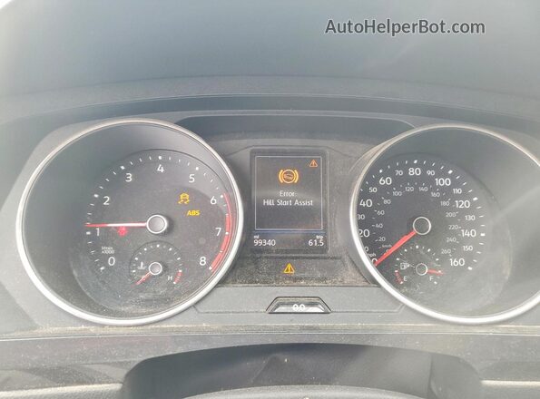3VV1B7AX3MM025563 2021 VOLKSWAGEN TIGUAN Черный Вид щитка приборов
