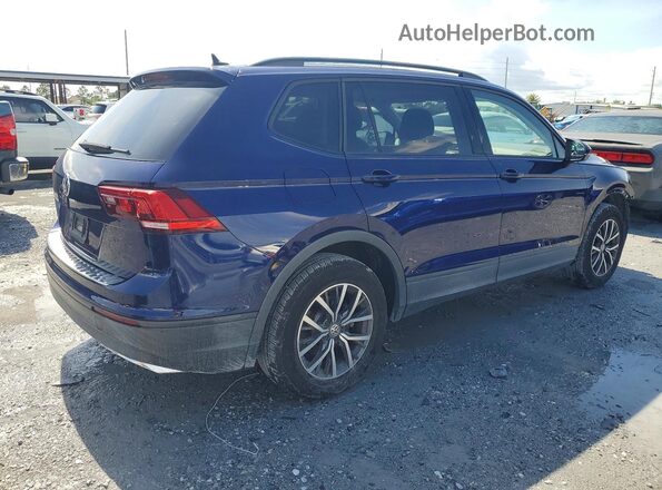 3VV1B7AX3MM056893 2021 VOLKSWAGEN TIGUAN Blue 