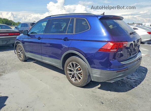3VV1B7AX3MM056893 2021 VOLKSWAGEN TIGUAN Blue 