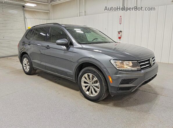 3VV1B7AX4LM043455 2020 VOLKSWAGEN TIGUAN Gray 
