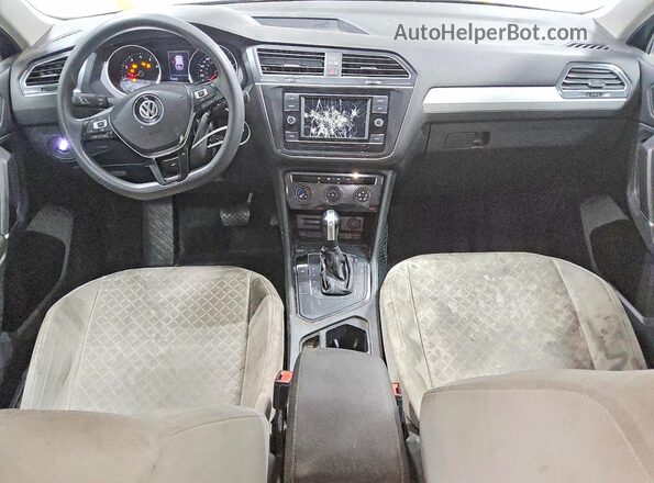 3VV1B7AX4LM043455 2020 VOLKSWAGEN TIGUAN Gray 
