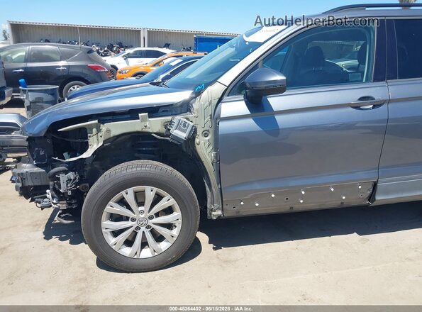 3VV1B7AX4LM074642 2020 VOLKSWAGEN TIGUAN Gray 