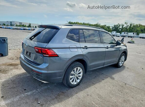 3VV1B7AX5JM089132 2018 VOLKSWAGEN TIGUAN Gray უკანა მარჯვენა