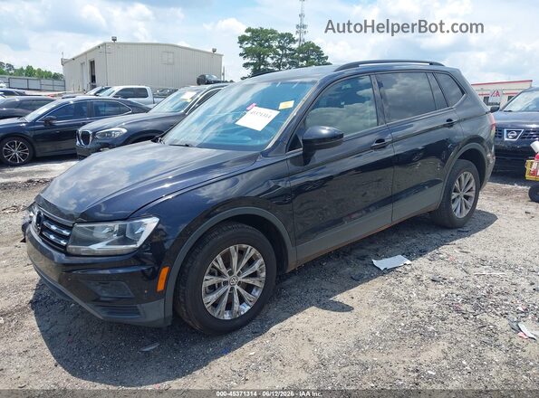3VV1B7AX5KM071747 2019 VOLKSWAGEN TIGUAN Black Vista tres cuartos delantera izquierda