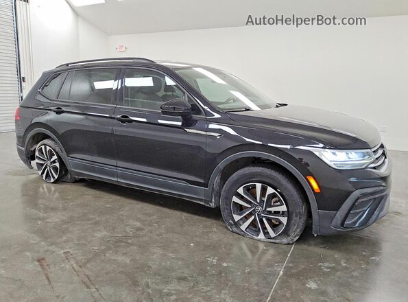 3VV1B7AX5NM005137 2022 VOLKSWAGEN TIGUAN Black Առջևի աջ