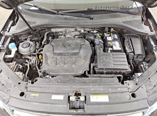 3VV1B7AX5NM005137 2022 VOLKSWAGEN TIGUAN Black Շարժիչի բաժամունքի տեսք