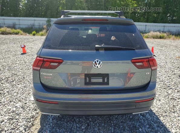 3VV1B7AX6JM010244 2018 VOLKSWAGEN TIGUAN Silver Rear view