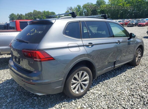3VV1B7AX6JM010244 2018 VOLKSWAGEN TIGUAN Silver Rear right