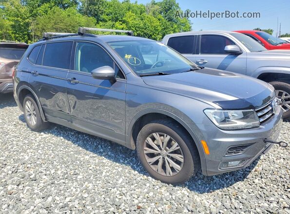 3VV1B7AX6JM010244 2018 VOLKSWAGEN TIGUAN Silver Front right