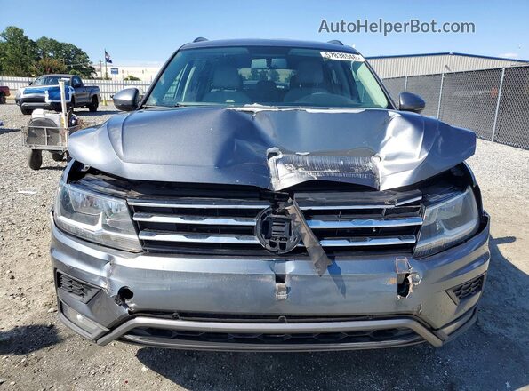 3VV1B7AX6JM019414 2018 VOLKSWAGEN TIGUAN Серый Вид спереди