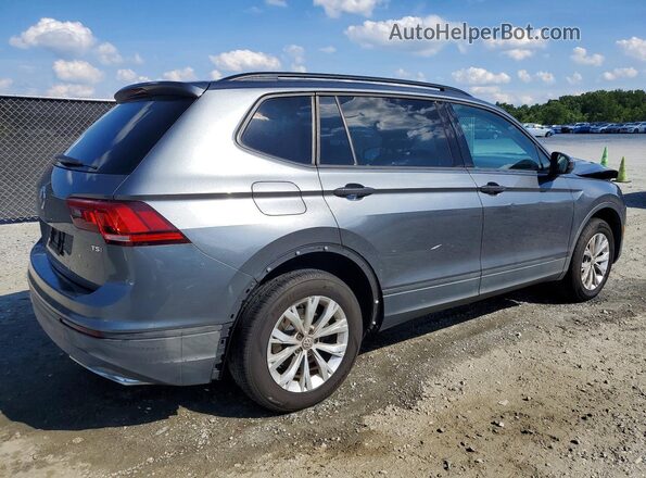 3VV1B7AX6JM019414 2018 VOLKSWAGEN TIGUAN Серый Задняя правая четверть