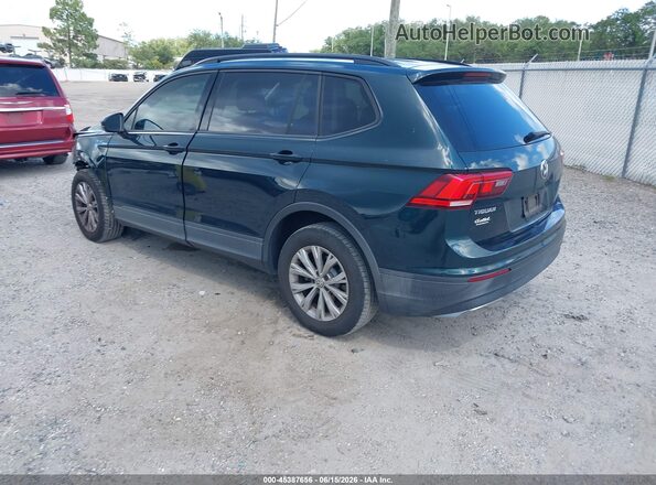 3VV1B7AX6JM119934 2018 VOLKSWAGEN TIGUAN Green უკანა მარცხენა