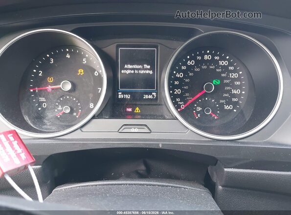 3VV1B7AX6JM119934 2018 VOLKSWAGEN TIGUAN Green უკანა სავარძლების ხედი