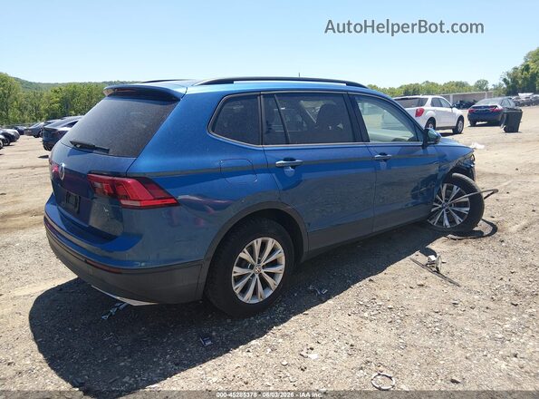 3VV1B7AX6KM022721 2019 VOLKSWAGEN TIGUAN Dark Blue Задня права чверть