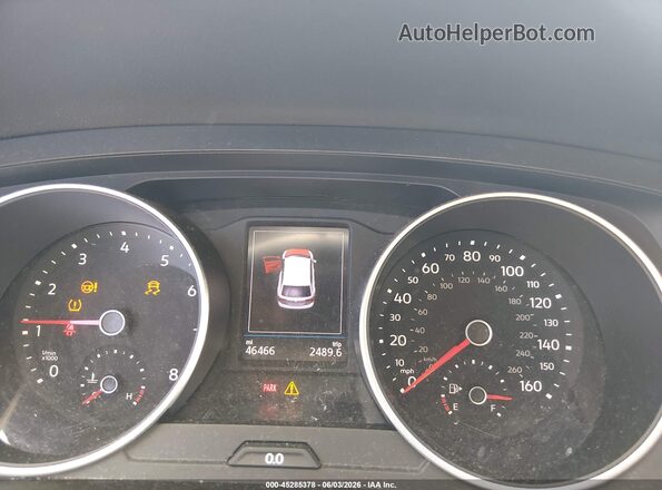 3VV1B7AX6KM022721 2019 VOLKSWAGEN TIGUAN Dark Blue Вид задніх сидінь