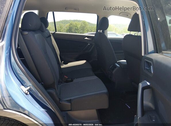 3VV1B7AX6KM022721 2019 VOLKSWAGEN TIGUAN Dark Blue Вид наклейки з VIN-кодом
