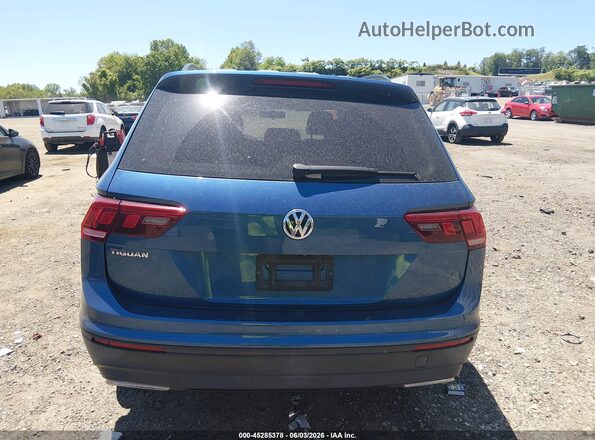 3VV1B7AX6KM022721 2019 VOLKSWAGEN TIGUAN Dark Blue 
