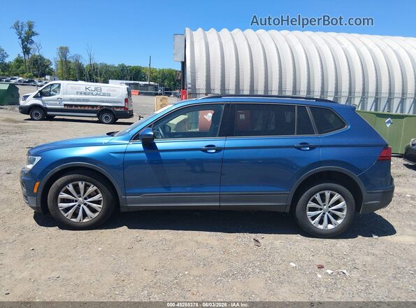 3VV1B7AX6KM022721 2019 VOLKSWAGEN TIGUAN Dark Blue Панорамний вид салону 360°
