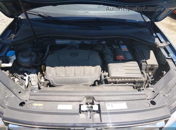 3VV1B7AX6KM022721 2019 VOLKSWAGEN TIGUAN Dark Blue Вид ззаду