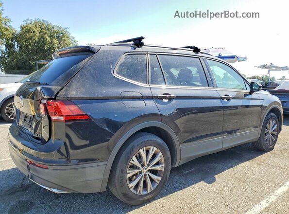 3VV1B7AX6KM062636 2019 VOLKSWAGEN TIGUAN Black Задня права чверть