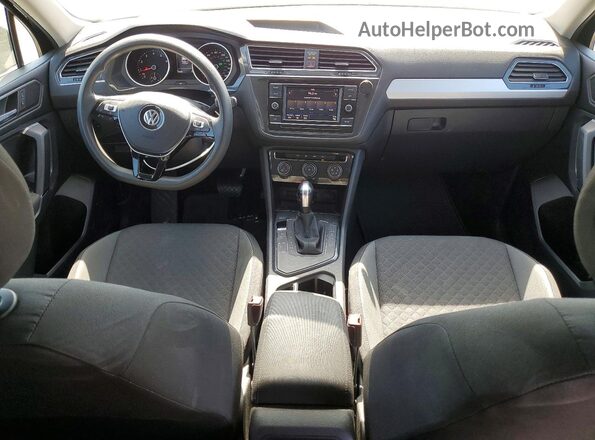 3VV1B7AX6KM062636 2019 VOLKSWAGEN TIGUAN Black Вид панелі приладів