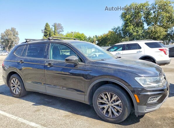 3VV1B7AX6KM062636 2019 VOLKSWAGEN TIGUAN Black Передня права чверть