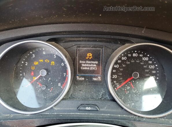 3VV1B7AX6LM013664 2020 VOLKSWAGEN TIGUAN Black Սարքավորումների վահանակի տեսք