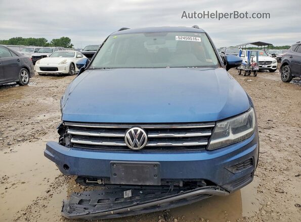 3VV1B7AX7JM108621 2018 VOLKSWAGEN TIGUAN Blue 