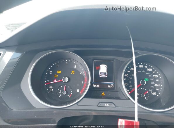 3VV1B7AX7KM087822 2019 VOLKSWAGEN TIGUAN Белый Вид задних сидений