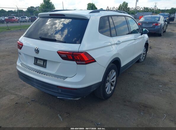 3VV1B7AX7KM087822 2019 VOLKSWAGEN TIGUAN Белый Задняя правая четверть