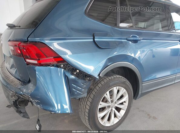 3VV1B7AX7KM112380 2019 VOLKSWAGEN TIGUAN Blue Դիմացի տեսք