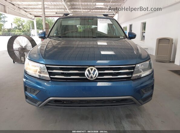 3VV1B7AX7KM112380 2019 VOLKSWAGEN TIGUAN Blue Սարքավորումների վահանակի տեսք