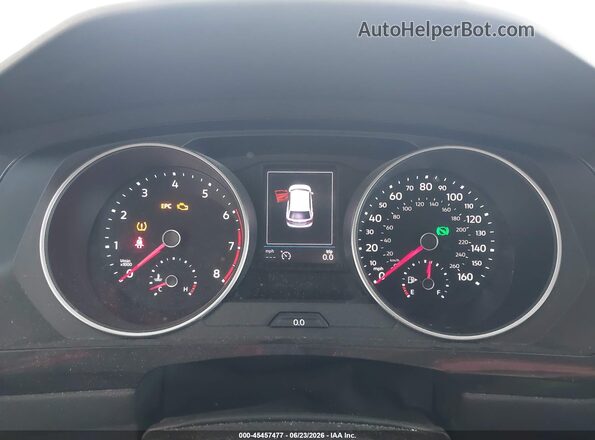 3VV1B7AX7KM112380 2019 VOLKSWAGEN TIGUAN Blue Հետևի նստատեղերի տեսք