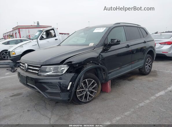 3VV1B7AX7MM119171 2021 VOLKSWAGEN TIGUAN Black Vista tres cuartos delantera izquierda