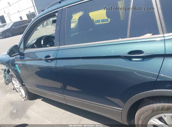 3VV1B7AX8KM083651 2019 VOLKSWAGEN TIGUAN Green სალონის 360-გრადუსიანი ხედი