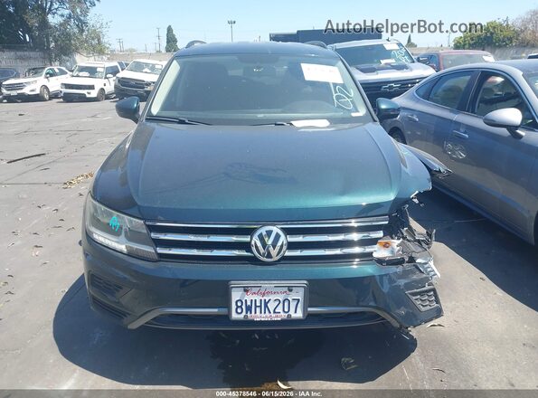3VV1B7AX8KM083651 2019 VOLKSWAGEN TIGUAN Green ხელსაწყოთა პანელის ხედი