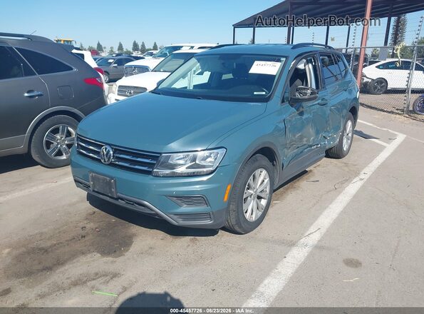 3VV1B7AX8KM113182 2019 VOLKSWAGEN TIGUAN Blue წინა მარცხენა ხედი სამი მეოთხედიდან