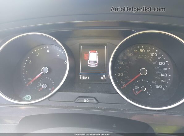 3VV1B7AX8KM113182 2019 VOLKSWAGEN TIGUAN Blue უკანა სავარძლების ხედი