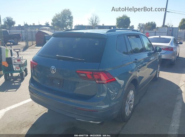 3VV1B7AX8KM113182 2019 VOLKSWAGEN TIGUAN Blue უკანა მარჯვენა