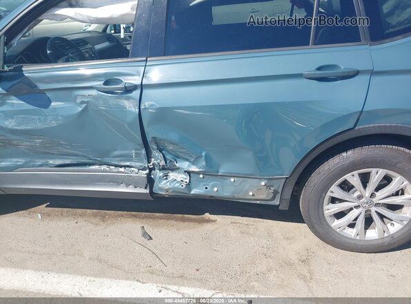 3VV1B7AX8KM113182 2019 VOLKSWAGEN TIGUAN Blue წინა ხედი